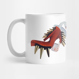 Red Swan Lady Mug